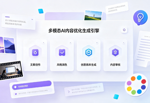 墨玉县AI智能内容优化创新 多模态生成技术丰富数字内容创作生态