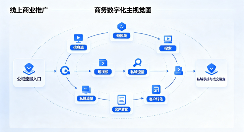 墨玉县线上商业推广怎么做？全域流量闭环搭建与低成本转化实战指南