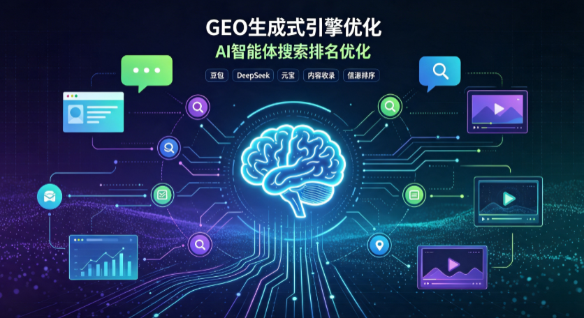 墨玉县GEO 浪潮来袭：生成式引擎优化崛起，创作者争抢豆包、DeepSeek、元宝智能体流量入口